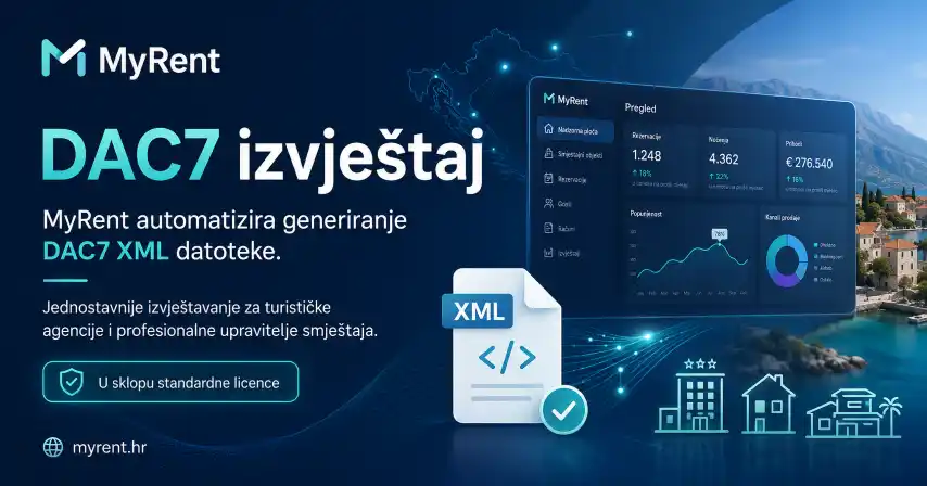 DAC7 Report for Tourist Agencies | MyRent XML Solution
